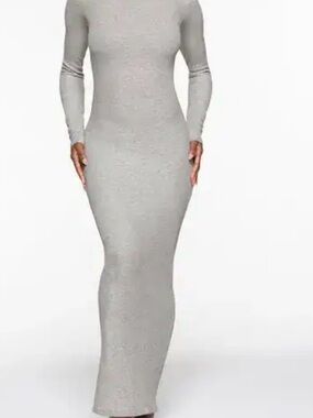 long sleeve jersey maxi dress uk Rashelle Jersey Long Sleeve Maxi Dress, Navy – Jolie Moi Retail